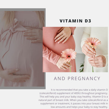 Vitamin D3, during & after pregnancy!