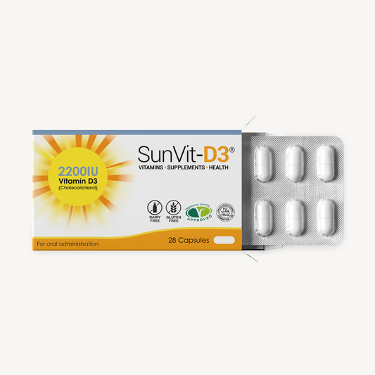 Vitamin D3 2,200IU (55ug) 28 High Strength Daily Capsules