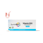 50mcg Vitamin B12, High Strength Daily Cyanocobalamin Tablets