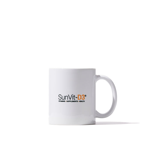 SunVit-D3 Ceramic Drinking Cup - Start Your Day The Right Way!