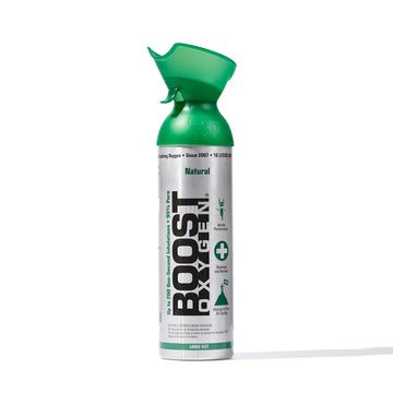 Boost Natural - 95% Pure Oxygen Can 10L Up To 200 Uses, For Health & Breathing