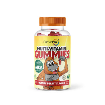 Daily Vegan Multivitamin Kids Gummy age 3-12 (Berry Flavoured)